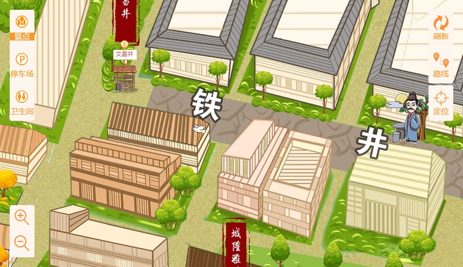 柞水智慧景区：手绘地图与语音导览的完美融合